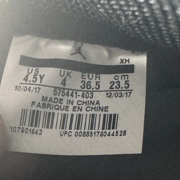 Nike Air Jordan 1 Retro High OG BG Game Royal Men's Shoes - Size 4.5 - Picture 7 of 8